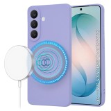 Husa silicon Samsung Galaxy S26 Plus Asteroid GSM SoftFlex MagSafe, violet
