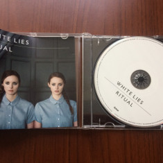 white lies ritual 2011 album cd disc muzica alternative indie rock fiction rec.