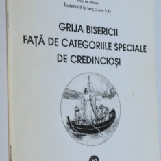 Grija bisericii fata de categoriile speciale de credinciosi Sinodul Iasi 2001