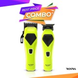 Set ROVRA - SUPER CUT - Masina de tuns + Masina de contur