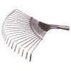 Mini grebla, gri carbon, 22 dinti, 360 mm