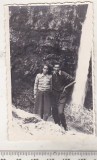 Bnk foto Cascada Urlatoarea - Foto Sport Dumitru Falat Poiana tapului - anii 40, Alb-Negru, Romania 1900 - 1950, Natura