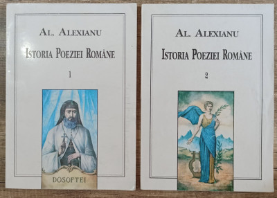 Istoria poeziei romane - Al. Alexianu// vol. I + II foto