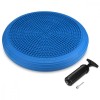 Perna Gonflabila Echilibru Navaris, 33cm, Albastru - Scaun Fitness cu Pompa, Corectare Postura, Antrenament, Reabilitare