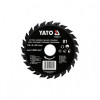 Disc circular raspel depresat 115 x 22.2 mm nr. 1 Yato YT-59171