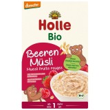 Musli integral cu zmeura si capsuni pentru copii 1 an, eco