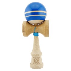 Kendama X Rainbow Originala, Ata 55 cm Albastru/Maro
