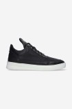 Filling Pieces sneakers din piele nLow top Aten culoarea negru, 10126591861