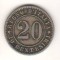SV * Italia 20 CENTESIMI 1895 * Regele Umberto I