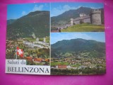 HOPCT 20089 BELLINZONA ---STAMPILA / TIMBRU -ELVETIA -CIRCULATA