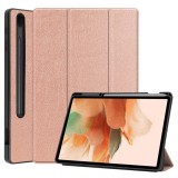 Husa Samsung Galaxy Tab S7 Plus 12.4 T970T976 Techsuit FoldPro, roz