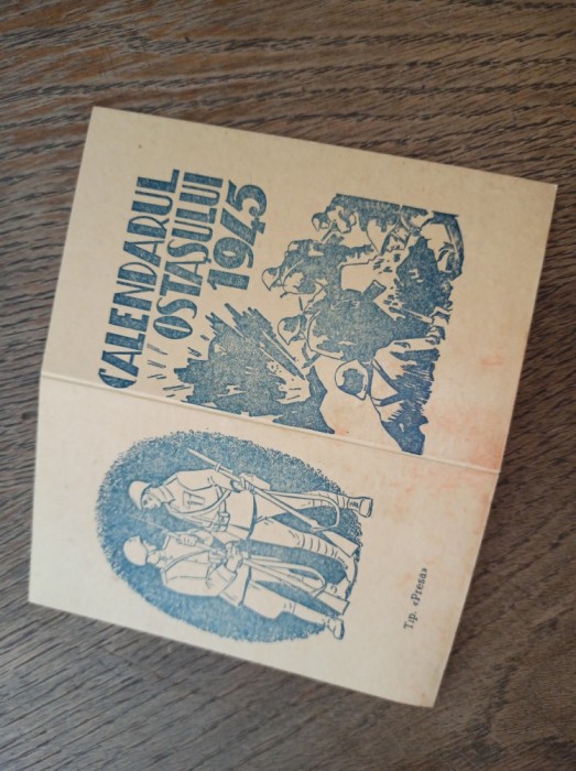 CALENDARUL OSTASULUI 1945