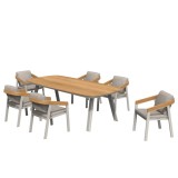 Set de mobilier de grădină Molto pentru 6 persoane