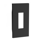 Placa priza standard italian 2M Living Now Bticino negru KG02M2