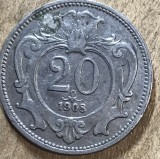 MNDSTR AUT202 - Austro-Ungaria - 20 heller 1908