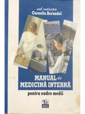 C. Borundel - Manual de medicina interna pentru cadre medii (Editia: 1998) foto