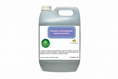 Detergent cu efect igienizant concentrat automat Arca Lux, Bidon 5 L foto