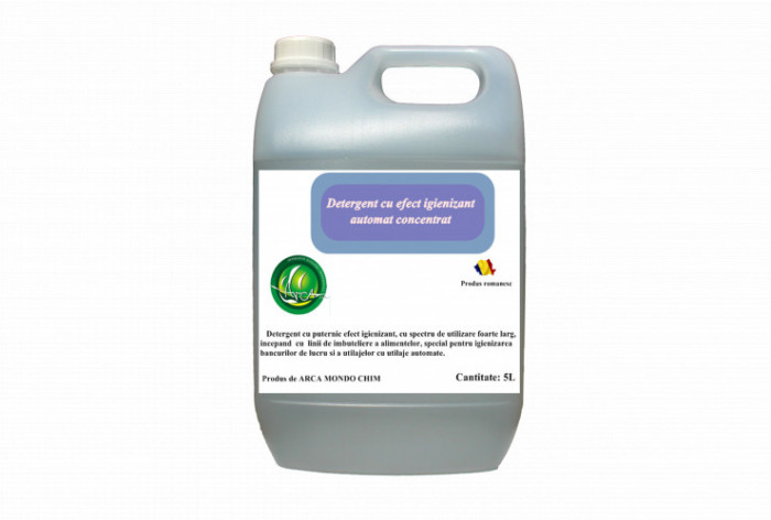 Detergent cu efect igienizant concentrat automat Arca Lux, Bidon 5 L