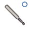 Portbit magnetic scurt, adaptor hexagonal 6.35mm
