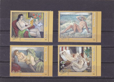 ROMANIA 2020-THEODOR PALLADY, NUDURI IN PICTURA ROMANEASCA, MNH - LP 2308 foto