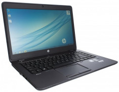 Laptop HP zBook 14u, Intel Core i5 Gen 4 4300U 1.9 Ghz, 4 GB DDR3, 128 GB SSD NOU, WI-FI, Bluetooth, Placa Video AMD FirePro M4100, 1 GB GDDR5, Tast foto