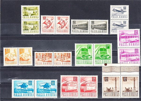 A11 TX9 1 - 1967 - Posta, telecomunicatii si transporturi uzuale - perechi doua