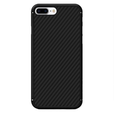 Husa apple iphone 8 plus nillkin synthetic fiber negru foto