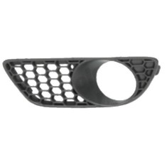 Grila bara fata VW Touareg (7L2), 01.2007-04.2010, partea Stanga inferior, 7L9853663A9B9, 958027-3 cu locas pentru proiectoare, pentru modele R-Line