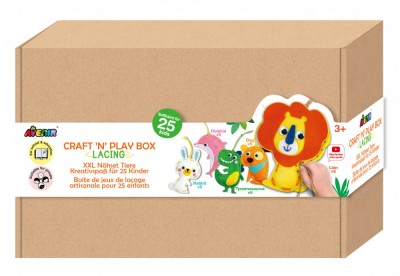 Set creativ XXL de cusut cu tehnica siretului - Craft N Play Box foto