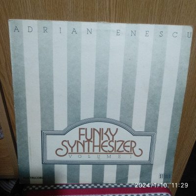 -Y- ADRIAN ENESCU - FUNKY SYNTHESIZER ( STARE EX++/ NM- ) DISC VINIL LP foto