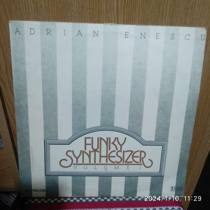 -Y- ADRIAN ENESCU - FUNKY SYNTHESIZER ( STARE EX++/ NM- ) DISC VINIL LP