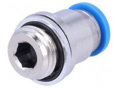 Racord Push-In Simplu 0,95-6bar Cauciuc NBR