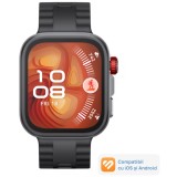 Smartwatch Huawei Watch Fit 4 Pro, Black with Black Fluoroelastomer Strap
