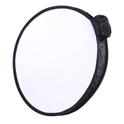 Mini softbox circular 30cm pentru blitz speedlite foto