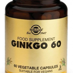 Ginkgo Biloba Solgar 60cps