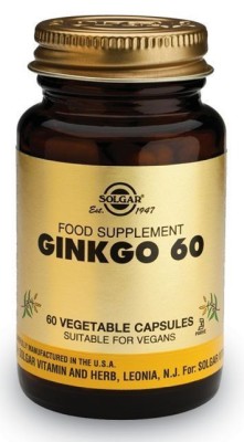 Ginkgo Biloba Solgar 60cps foto