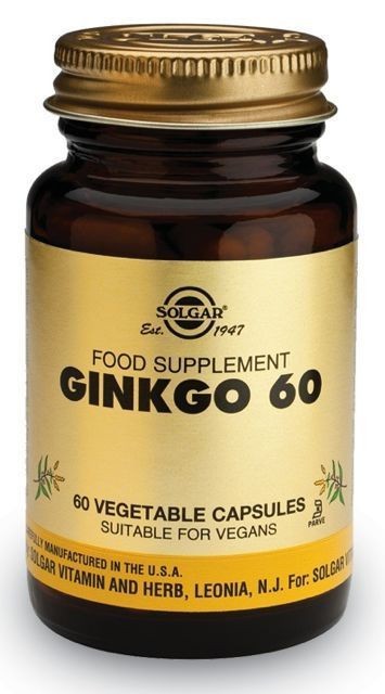 Ginkgo Biloba Solgar 60cps