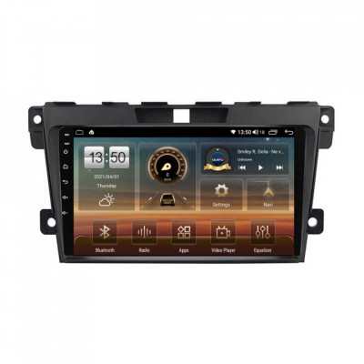Navigatie dedicata cu Android Mazda CX-7 2006 - 2015, 6GB RAM, Radio GPS Dual foto