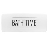 Cumpara ieftin Covor De Baie Microfibra 45X120 Cm &ndash; Neo Retro Alb Culoare Alb Moftx
