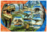 MALI 2021 - Dinozauri / colita+bloc, Stampilat