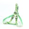 HAM PENTRU CAINI NYLON MOL CU MODEL LIME GREEN CLICK 20MM 40-70CM L2602.200704