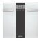 Cantar corporal Fat &amp;amp; Body Water Monitor Laica, 180 kg, ecran LCD, 3 x AAA, Alb/Negru