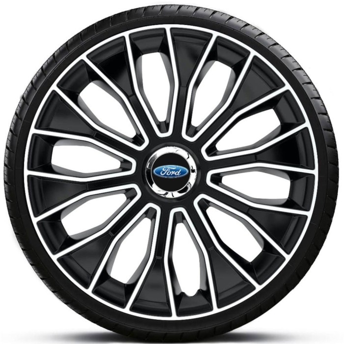 Set 4 Capace Roti Autohelix MSA&reg;, potrivite jantelor de R15, pentru Ford, model VOLTEC PRO