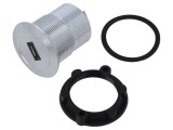 Adaptor USB 2.0 pentru montare pe panou - Adaptor USB pentru panou