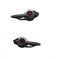 Manete de schimbator Shimano Tourney SL-TZ500, 6X3 Vit., stanga neindexata, Revo, cablu 1800Mm/2050mm, camasa neagra 600X600X300mm