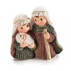 Figurina Nasterea Domnului polirasina multicolora IB 4.5x2x4.5 cm