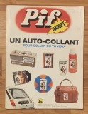 Revista Pif Gadget, nr. 1518 special (iulie 1974). Contine gadget (autocolant) In limba franceza