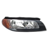 Far Volvo V70 (BW) 03.2007-/ S80 (AS) 04.2006-/XC70 (BW) 03.2007- TYC partea Dreapta electric cu motoras tip bec H7+H9, culoare rama negru
