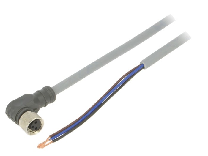 Cablu conectare M8 3 pini, 5m, 4A