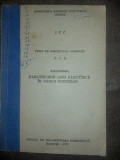 Teme de instructaj complex Electricieni linii electrice in cablu subteran